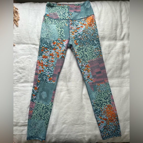 Anthropologie Daily Practice Leggings Liana Print Medium - Picture 4 of 7
